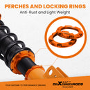 for Ford Mustang 4th Gen. 1994-2004 Coilovers Shock Kits compatible 24 Ways Adj. Damper