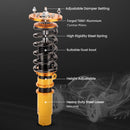 Height And Damper Adjustable Coilover Suspension Kit compatible for BMW E46 3 Series 1998-2006 325i 330i