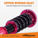 for BMW 3 E46 M3 1998-2007 Maxpeedingrods 24 Ways Adjustable Coilovers Suspension Kit