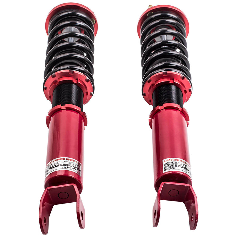 24 Ways Damper ajustable Compatible for Honda Accord 2008-2012 2.4L 3.5L engine Coilovers Suspension Kit Red
