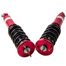 Compatible for Nissan S13 Silvia Sileighty 180/200/240SX 1989-1994 24 Ways Adjustable Red High Performance Coilover