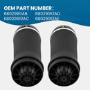 Rear Left Right Air Suspension Spring Bags compatible for Jeep Grand Cherokee 2011-2015