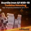 VZ21 Turbocharger Turbo for Small Engines Snowmobiles Motorcycle ATV RHB31