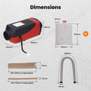 5kw Diesel Heater 12V LCD Display 2KW-5KW for RV Van Car Truck Motor-Home