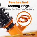 Height & 24-Way Damping Adjustable Coilovers for Honda Civic 2012-2015 FG3/FB2 (Excl. Si) – Street Performance Suspension Kit