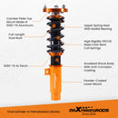 Coilover Kit Compatible for BMW 3 Convertible (E93) (2006-2013) RWD Shocks and Coil Spring Adj. Height lowering kit