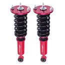 Coilovers Kits compatible for Mitsubishi Eclipse 95-99 2ND Gen Adj Damper 24 Levels Red lowering kit