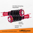 Maxpeedingrods Full Assembly Coilovers Adjust Damper Shock Absorbers compatible for Honda Civic 1988-2000