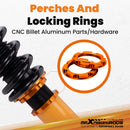 New Coilover Kits Compatible for TOYOTA CELSIOR 2000.08-2006.05 JPN UCF30 Shock Absorbers lowering kit