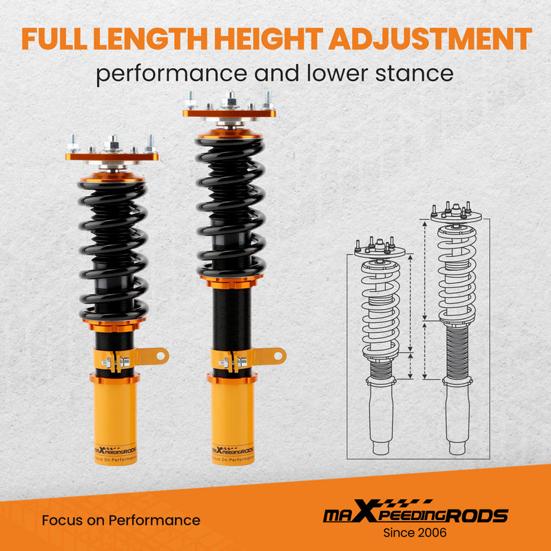 Coilover Lowering Kit Compatible for Mitsubishi Lancer(CX/CY) , for Mitsubishi Outlancer Sport(GA)