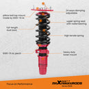 Coilover suspension kit Compatible for Mazda 2004-2013 Adjust Height Red Assembly Coilovers Shock Struts Kit