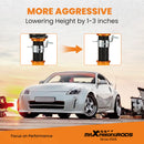 Coilover Suspension Spring Strut Kit compatible for Nissan 350Z Z33 2003 2004 2005 for INFINITI G35