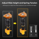 Compatible for Subaru Impreza 02-07EJ20 EJ25 GDB Adj Height Coilovers Spring strutslowering kit