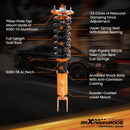 MaXpeedingrods 24 Level Adjustable Coilovers Lowering Kit compatible for Jaguar XF 2007-15