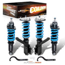 24 Way Coilovers Shocks Struts Lower Kit compatible for Honda CRV 2002 2003 2004 2005 2006