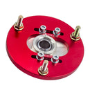 Front Top Mount Camber Plates Red compatible for BMW E36 3 Series 318 320 323 325 M3 Pair