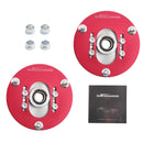Compatible for BMW E46 98-05 316 320 323 325 328 M3 Front Red Camber Plate Top Upper Mount