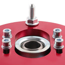 Compatible for BMW E46 98-05 316 320 323 325 328 M3 Front Red Camber Plate Top Upper Mount