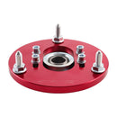 Compatible for BMW E46 98-05 316 320 323 325 328 M3 Front Red Camber Plate Top Upper Mount