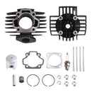 60CC BIG BORE KIT CYLINDER PISTON GASKET HEAD TOP END compatible for YAMAHA PW50 1981-2009