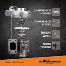 T3 T4 Turbo .63 A/R Oil Hybrid V Band Universal Turbocharger for 4 6 Cyl tcd