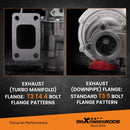 T3 T4 Turbo .63 A/R Oil Hybrid V Band Universal Turbocharger for 4 6 Cyl tcd