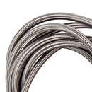 -8AN AN8 Stainless Steel Braided hoses Fuel Oil Line Hose Racing 20FT