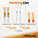 Adjustable Coilover Shock Struts compatible for BMW 3 Series E93 05-2013 50mm Front lowering kit