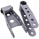 Compatible for Chevy Silverado 1500 LS Crew Cab Rear 2-3 inch Lowering Drop Shackles Kit