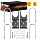 6" Drop Axle Flip Lowering Kit compatible for Chevy Silverado GMC C1500 1988-98 W/ U-Bolts