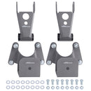 4" Rear Drop Lowering Kit Shackle Hanger compatible for Dodge Ram Charger D100 D150 2WD