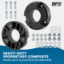Front 2 Molded Leveling Lift Kit compatible for Ford F-150 F150 2009-2026 4WD 2WD