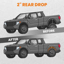Compatible for Chevy 2002 compatible for Silverado 1500 Custom Standard Cab Kit 2 inch Drop Hanger