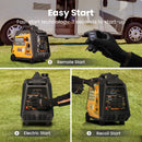 3500W Dual Fuel Inverter Generator Electric Start LPG/Gas for RV Camping Home