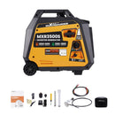 3500W Portable Super Quiet Dual Fuel Inverter Generator Electric Start Gas / LPG