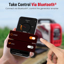 4KW Gas / LPG Portable Generator Inverter Bluetooth E-start Super Quiet