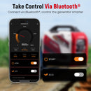 4KW Gas / LPG Portable Generator Inverter Bluetooth E-start Super Quiet