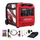 6KW 120V/240V Quiet Gasoline Inverter Generator Bluetooth Start Home Backup