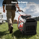 6KW 120V/240V Quiet Gasoline Inverter Generator Bluetooth Start Home Backup