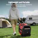 6900W Dual Fuel Inverter Generator Canada | 5200W Portable Gas & Propane Generator 120V/240V RV Ready