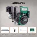 15HP 420cc Horizontal Engine Motor Gasoline 4 Stroke Electric Start For Go-Kart