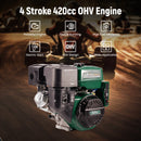 15HP 420cc Horizontal Engine Motor Gasoline 4 Stroke Electric Start For Go-Kart