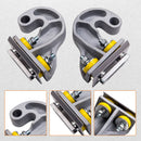 2 pieces replacement Lower Hood Pivot compatible for Peterbilt 13-04708r 13-04708l