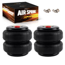 2 Packs Air Ride Suspension Bag Standard 2500 lb 1/2npt Single Port Heavy Duty