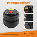 2 Packs Air Ride Suspension Bag Standard 2500 lb 1/2npt Single Port Heavy Duty