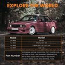 Suspension Stabilizer Front Adjustable Sway Bar End Links compatible for BMW E46 - M3