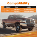 0-3 Lift Front Adjustable Track Bar Compatible for Ram 2500 2003-2013 2WD4WD