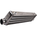 Universal Intercooler Oversize 27 X 7 X 2.5 OD INLET/OUTLET Tube and Fin