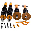 Front Strut Rear Air Shock Conversion Coilovers compatible for Cadillac Escalade ESV 07-13