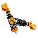 Front Coilovers Shocks and Springs compatible for BMW X5 E53 2000-2006 Adj. Height Struts TUV